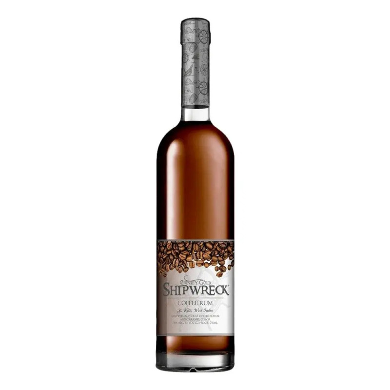 Brinley Gold Shipwreck Coffee Rum 750mL