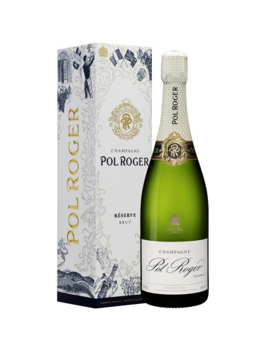 Pol Roger Reserve Brut Champagne NV 750mL