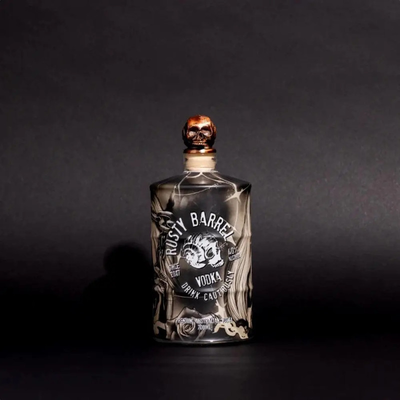 Rusty Barrel X Deadmind Tattoos Vodka 700mL