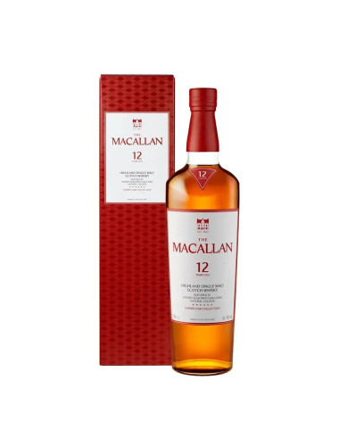 The Macallan 12 Year Old Sherry Matured Single Malt Scotch Whisky 700mL