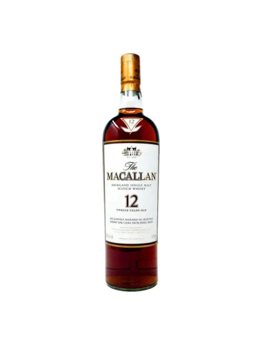 The Macallan 12 Year Old Sherry Oak Single Malt Whisky 1.75L