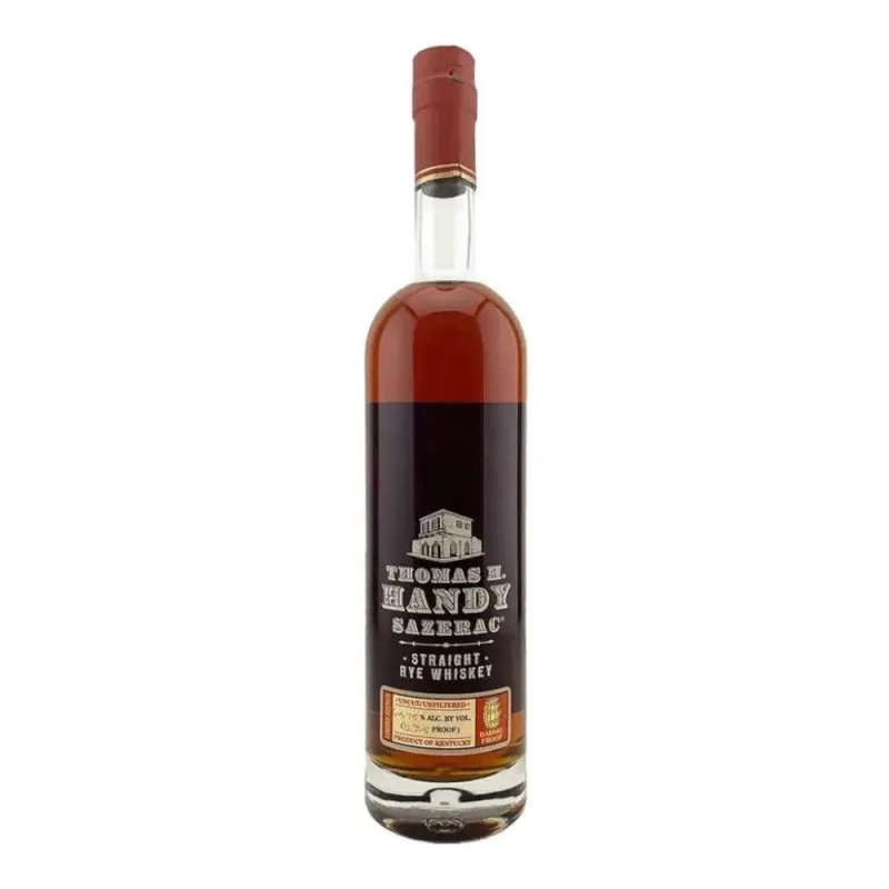 Thomas H. Handy Sazerac Barrel Proof 2021 Release 129.5 Proof 64.75% Straight Rye Whiskey 750mL