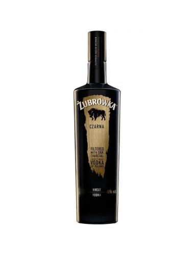 Zubrowka Czarna Black Polish Vodka 500mL