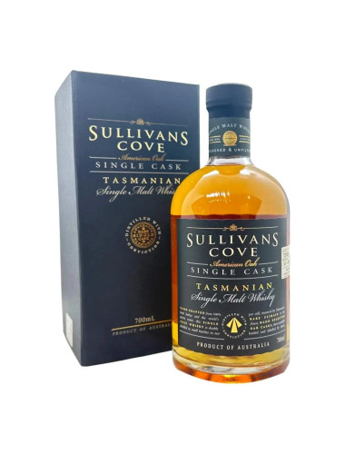 Sullivans Cove American Oak Ex-Bourbon Single Cask Whisky Barrel No. TD0266 700mL