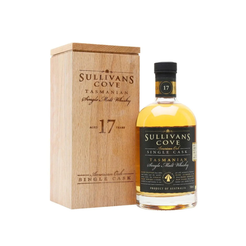 Sullivans Cove 17 YO American Oak Barrel Single Cask Single Malt Whisky 700mL
