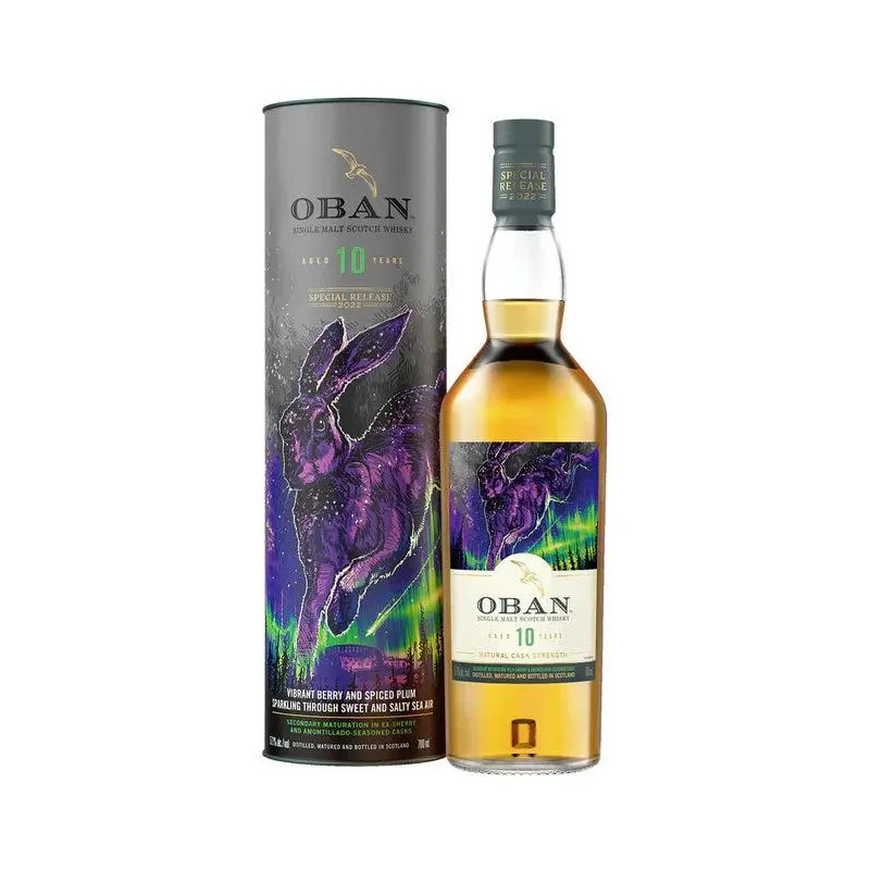 Oban 10 Year Old Special Release 2022 Cask Strength Single Malt Scotch Whisky 700mL