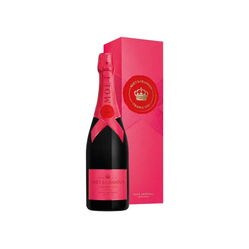 Moet & Chandon Red Imperial Brut NV Champagne 750mL