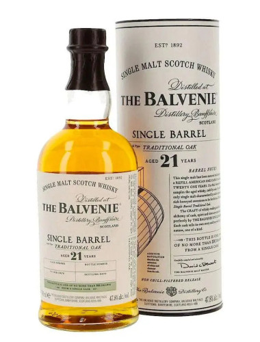 The Balvenie Single Barrel 21 YO Rare Whisky 700mL