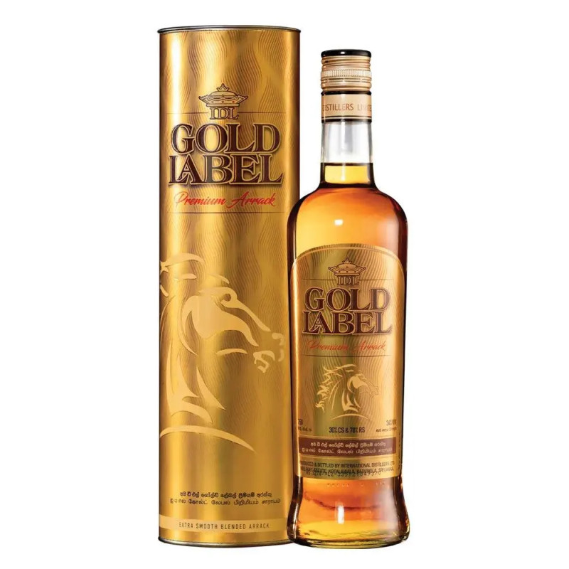 LDL Gold Label Premium Arrack 750mL