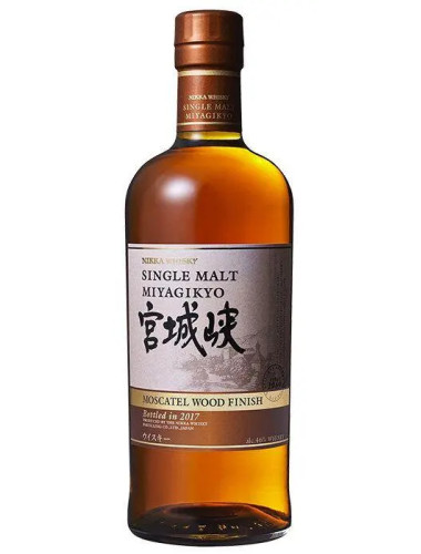 Nikka Miyagikyo Moscatel Wood Finish Single Malt Whisky 2017 700mL