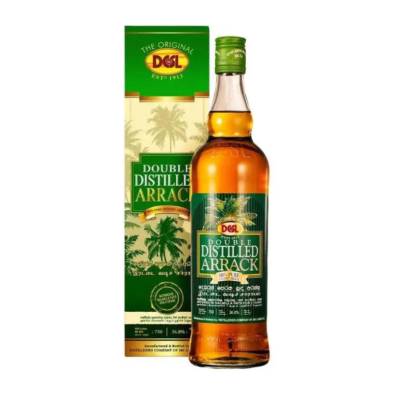 DCSL Double Distilled Pure Coconut Arrack 750mL