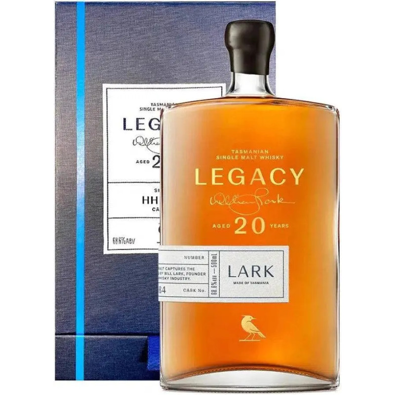 Lark Legacy 20 YO Cask HHF584 Single Malt Whisky 500mL