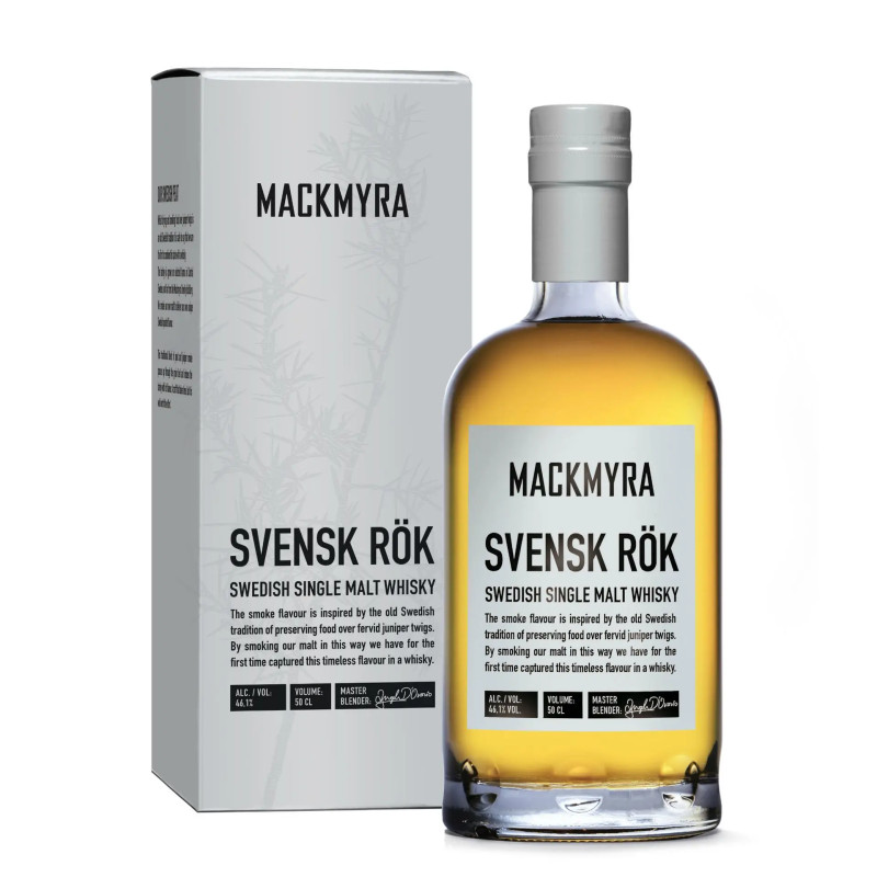 Mackmyra Svensk Rök Swedish Single Malt Whisky 500mL
