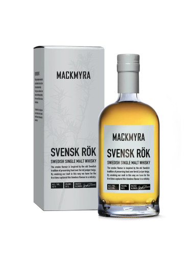 Mackmyra Svensk Rök Swedish Single Malt Whisky 500mL
