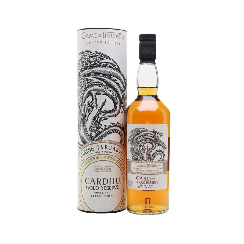 Game Of Thrones House Targaryen – Cardhu Gold Reserve 700mL