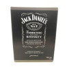 Jack Daniel's Old No 7 Tennessee Whiskey & 2 Glasses In A Tin Gift Box 700mL