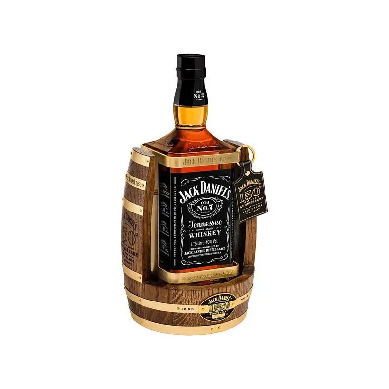 Jack Daniel's Old No. 7 150th Anniversary Tennessee Whisky & Cradle 1.75L