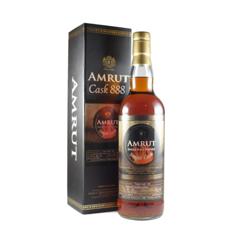 Amrut Cask 888 Cask Strength Single Malt Indian Whisky 700mL