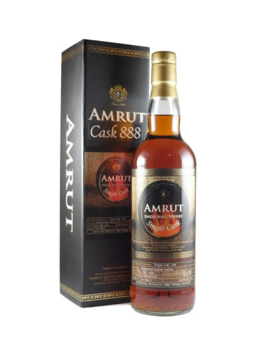 Amrut Cask 888 Cask Strength Single Malt Indian Whisky 700mL
