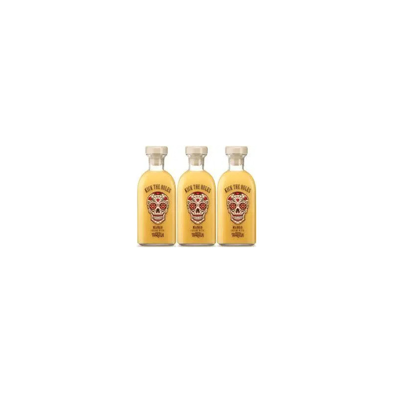 Kick The Rules Mango Cream with Tequila Liqueur 3X700mL