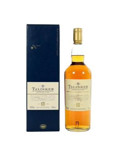 Talisker 18 Year Old Single Malt Scotch Whisky 700mL - Vintage