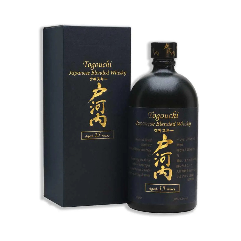 Togouchi 15 YO Japanese Whisky 700mL