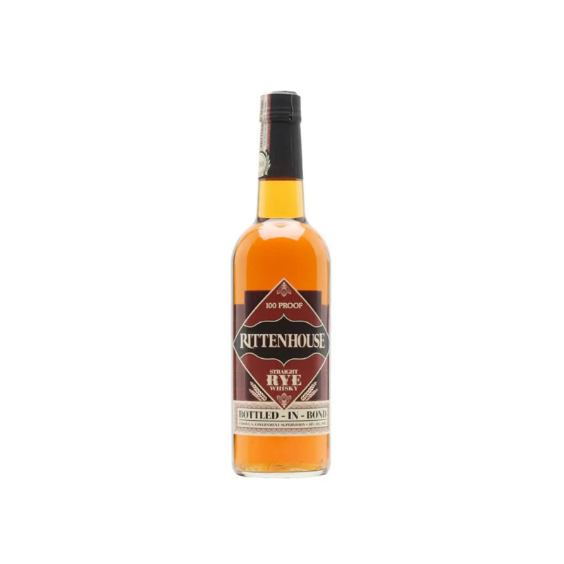Rittenhouse Bottled In Bond Straight Rye Whisky 700mL