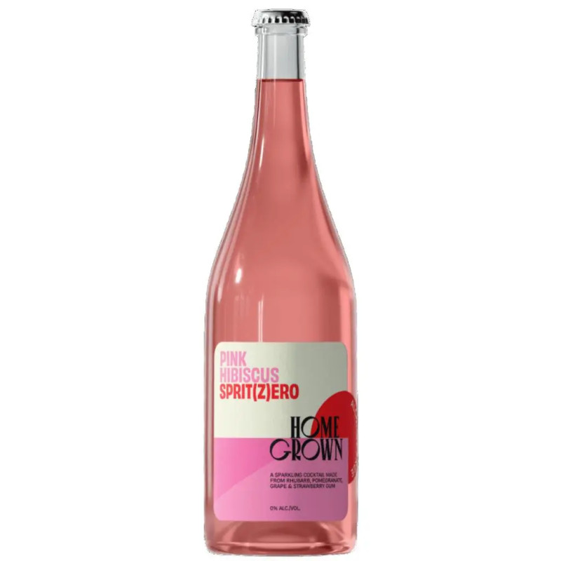 Home Grown Pink Hibiscus Non-Alcoholic Spritz 750ml