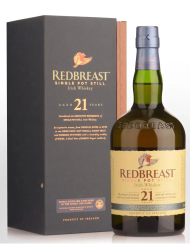 Redbreast 21 Year Old Single Pot Still Irish Whiskey