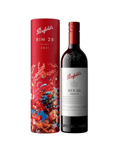 Penfolds Bin 28 Shiraz 2021 750mL Gift Box