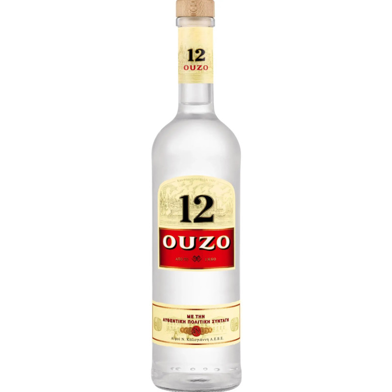 Ouzo No 12 Greek 700ml