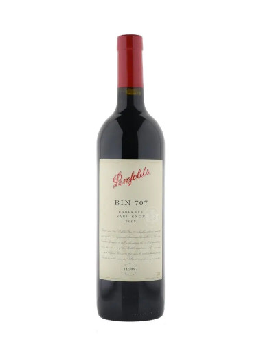 Penfolds Bin 707 Cabernet Sauvignon 2008 wooden gift box