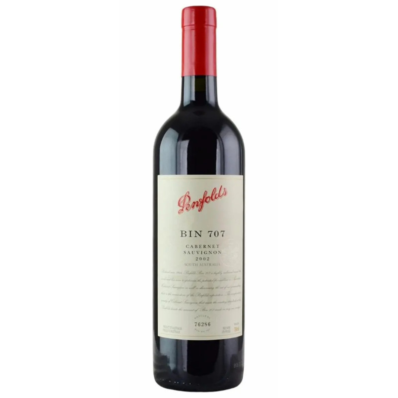 Penfolds Bin 707 Cabernet Sauvignon 2002 Magnum presentation box