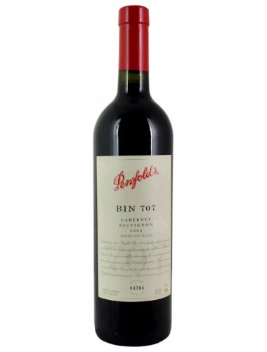 Penfolds Bin 707 Cabernet Sauvignon 2004 wooden gift box