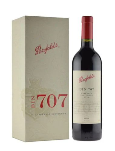Penfolds Bin 707 Cabernet Sauvignon 2014 presentation box