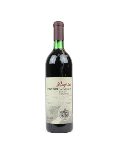Penfolds Bin 707 Cabernet Sauvignon 1992 Magnum presentation box