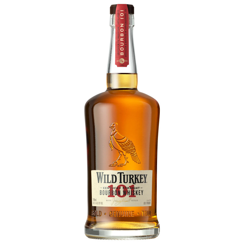 Wild Turkey 101 Proof Kentucky Straight Bourbon Whiskey 700mL
