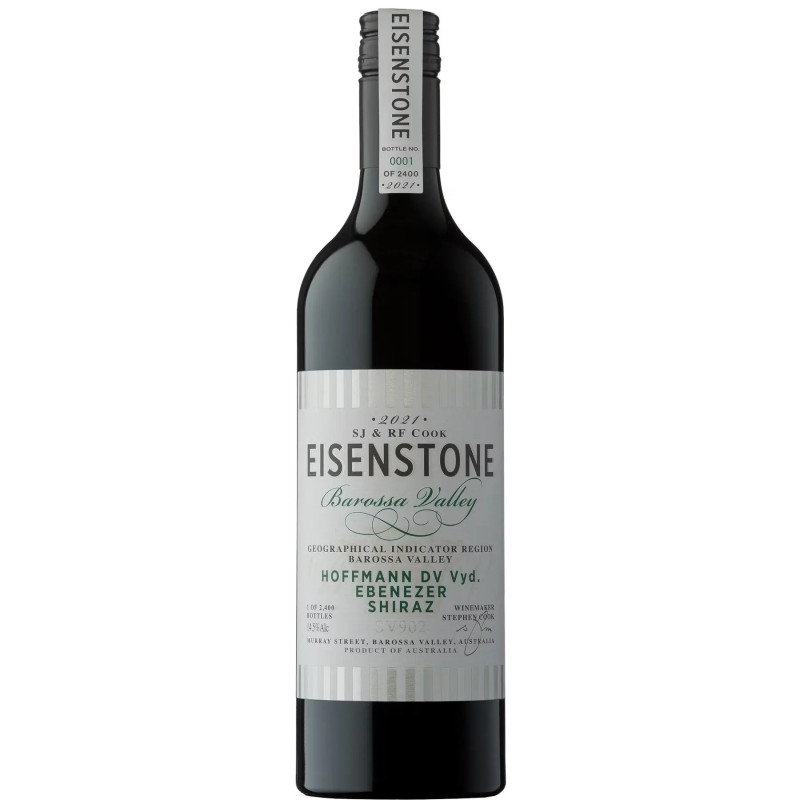 Eisenstone Hoffmann DV Vineyard Ebenezer Shiraz SV902 2021 750ml