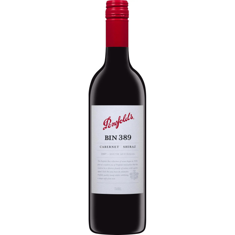 Penfolds Bin 389 2011 Cabernet Shiraz - wooden gift box