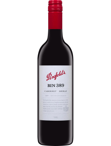 Penfolds Bin 389 2011 Cabernet Shiraz - wooden gift box