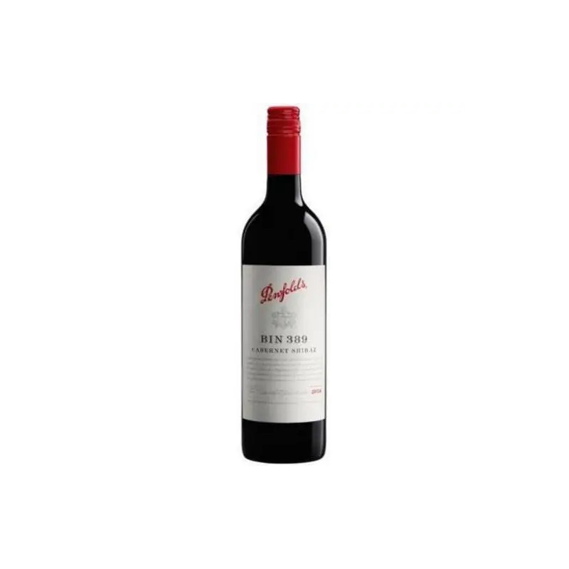 Penfolds Bin 389 Cabernet Shiraz 2014 - wooden gift box