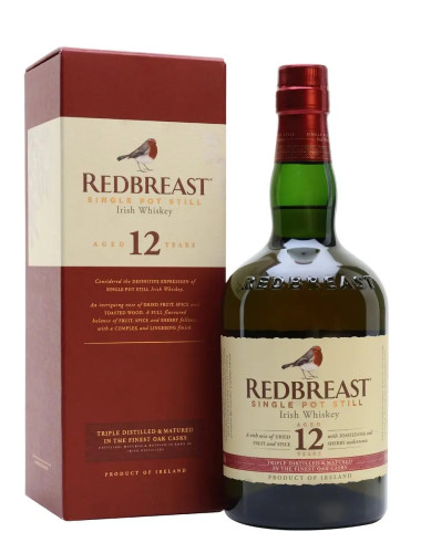 Jameson Redbreast 12Yo Single Pot Still Irish Whiskey
