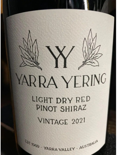 Yarra Yering Light Dry Red Pinot Shiraz 2021