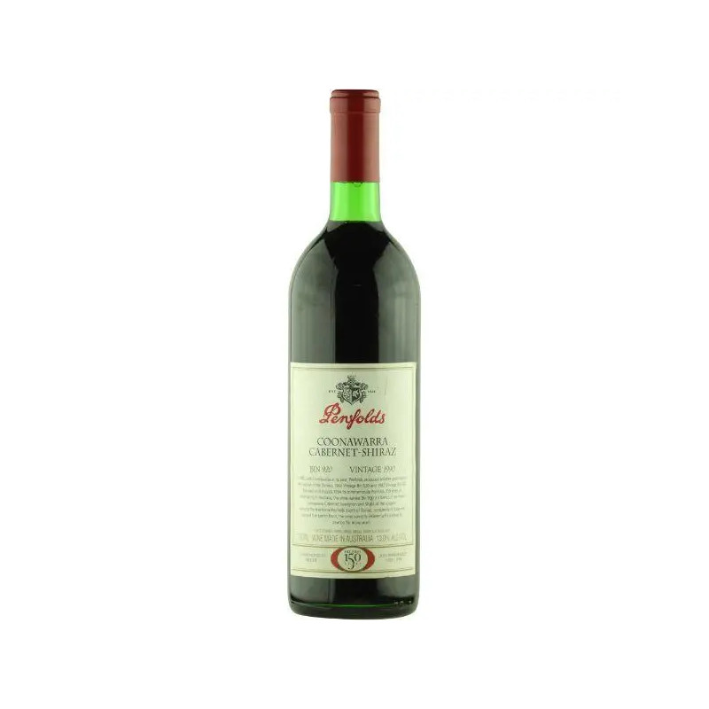 Penfolds BIN 920 Coonawarra Cabernet-Shiraz 1990 presentation box	