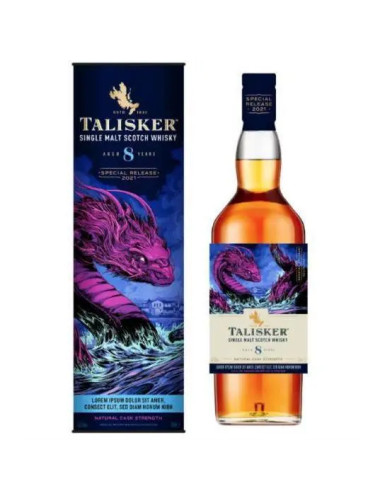 Talisker 8Yo - Legends Untold 2021 The Rogue Seafury Whiskey 700ml