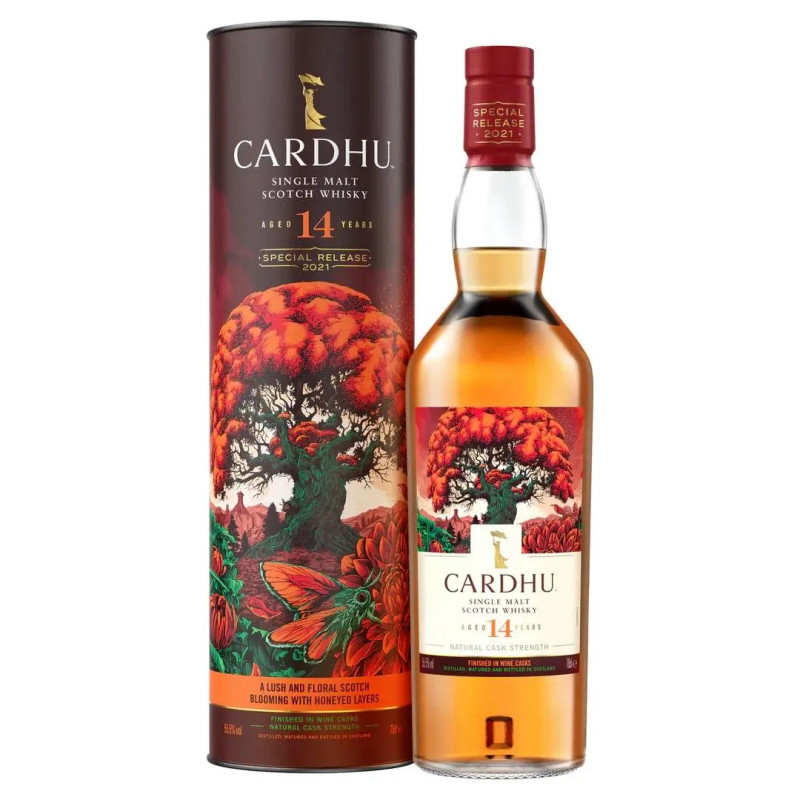 Cardhu 14Yo - Legends Untold 2021 The Scarlet Blossoms Of Black Rock Whiskey 700ml