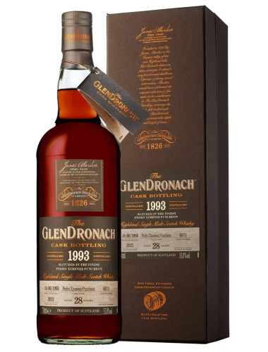 The Glendronach 28Yo 1993 Cask Scotch #4194 700ml