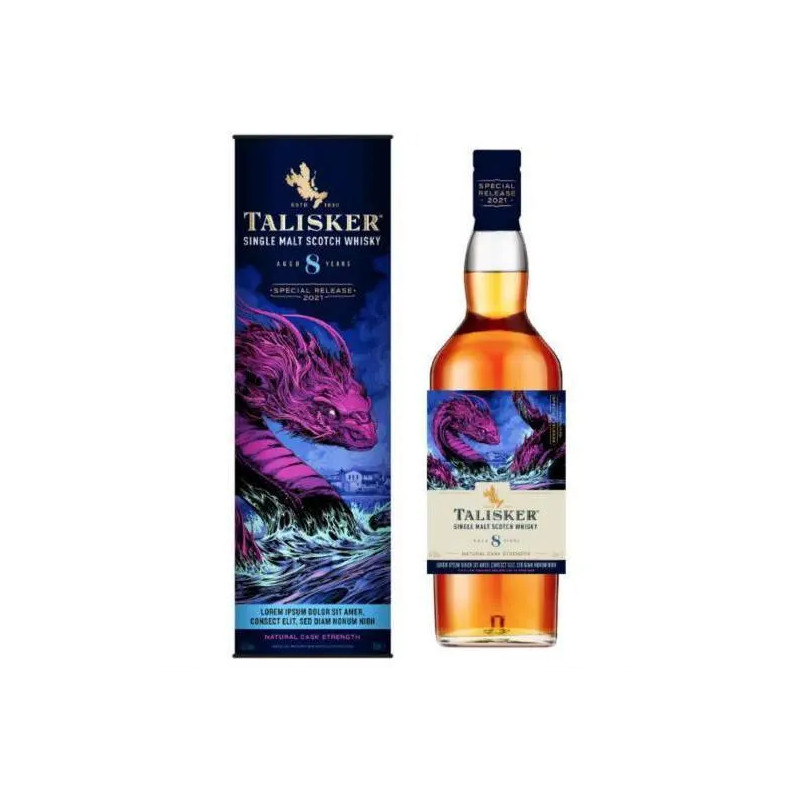 Talisker 8Yo - Legends Untold 2021 The Rogue Seafury Whiskey 700ml