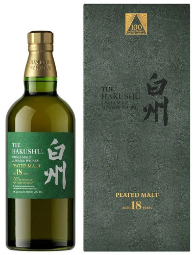 Hakushu 18Yo Peated 100th Anniversary Whiskey 700ml