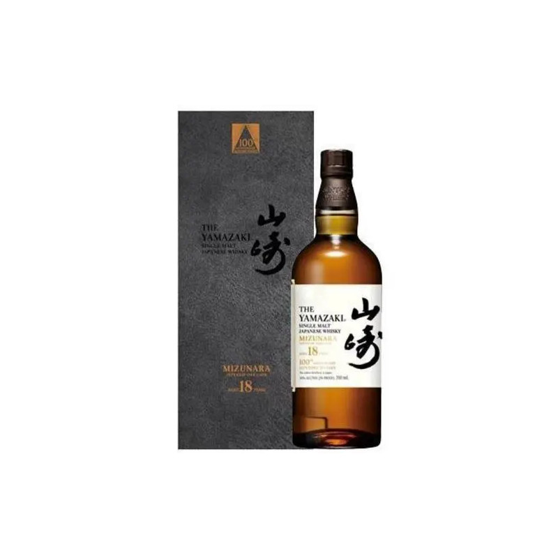 Yamazaki 18 Year Old Single Malt Japanese Whiskey 100th Anniversary Edition 700ml